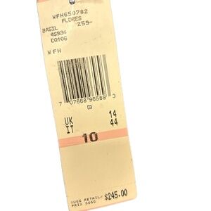 Anne Klein Womens 10 Olive Brown Wide Leg Tailored Pants 100%Wool Professional